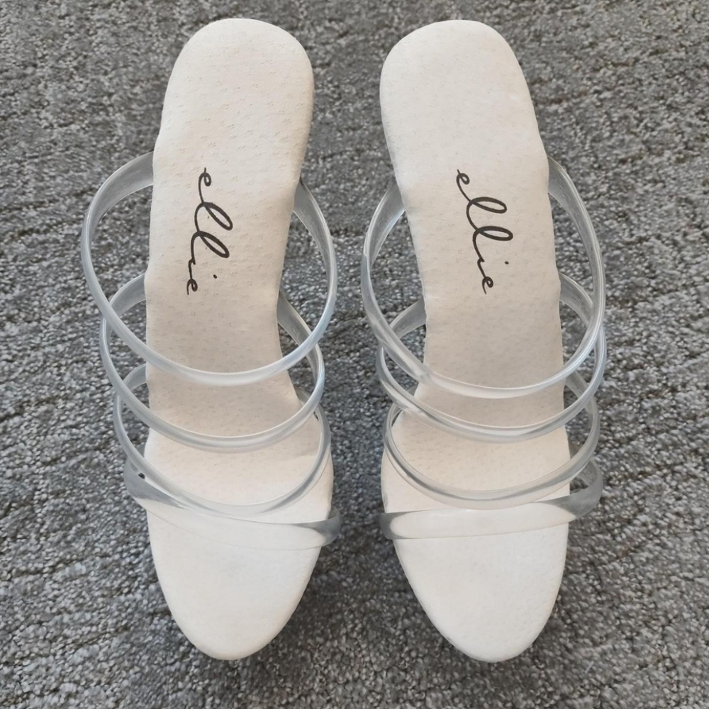 Clear Platform Heels